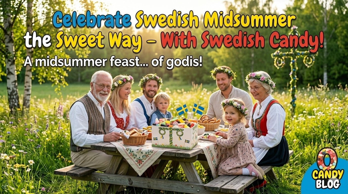 Celebrate Swedish Midsummer the Sweet Way – With Swedish Candy!