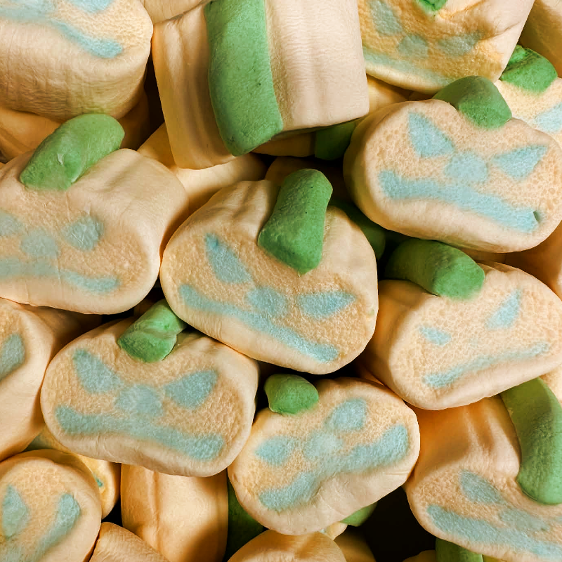 Marshmallow Pumpkin Swedish Candy World