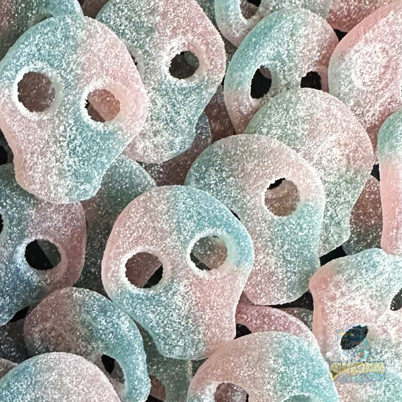 Fizzy Bubble Skulls Swedish Candy World